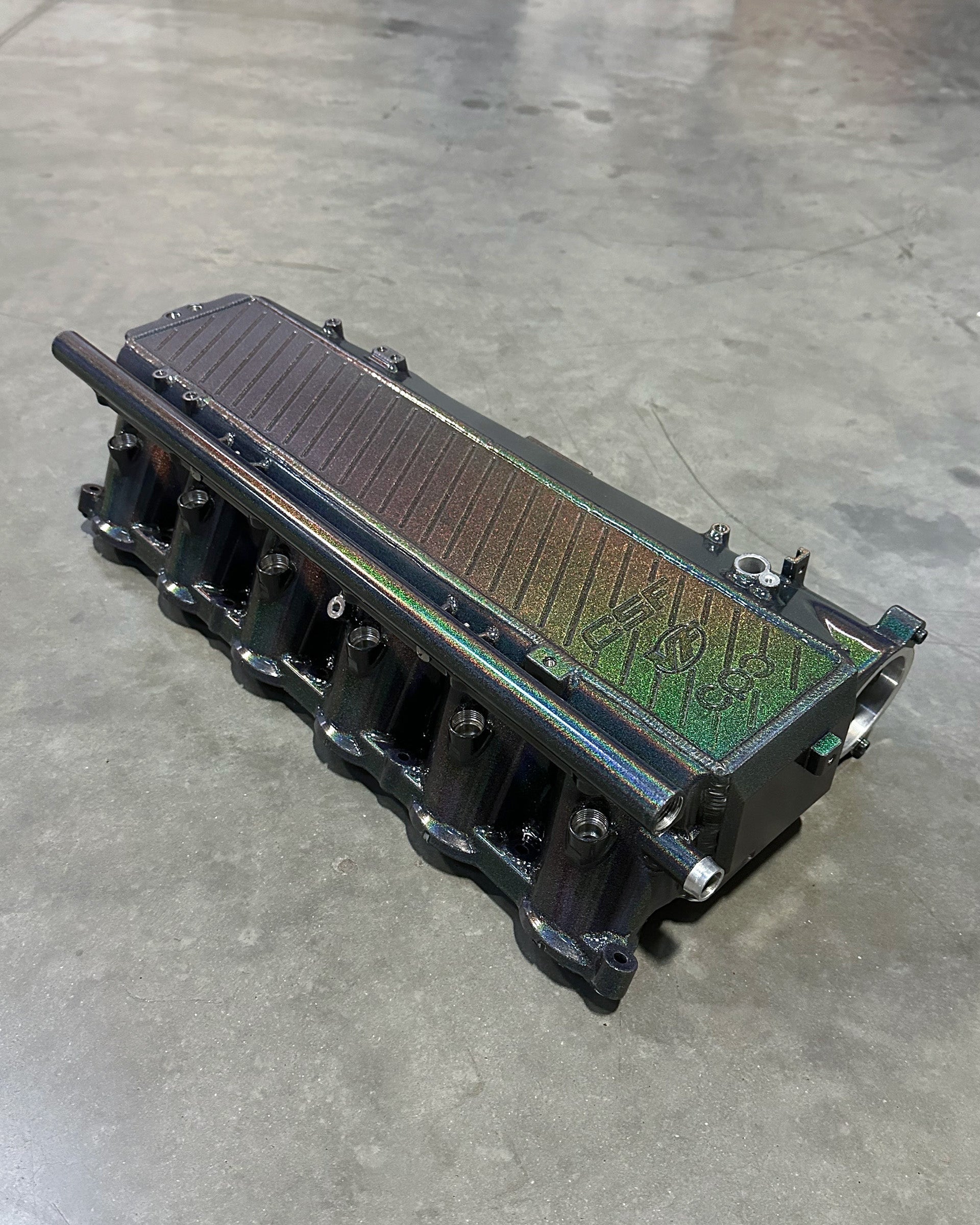 A90 Supra / BMW B58 Charge-Air Cooler Manifold - Custom Finish