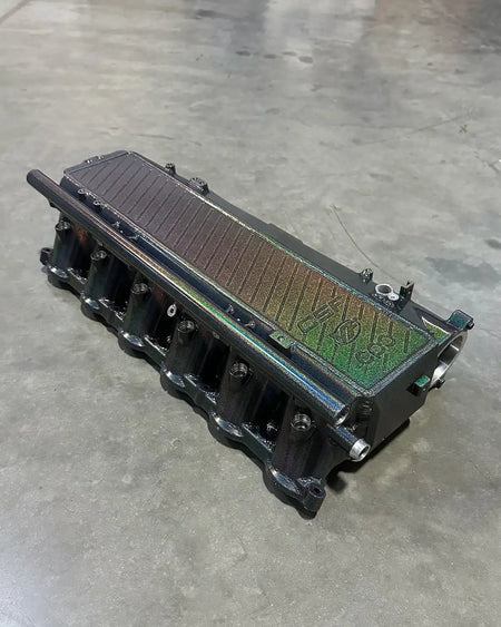 A90 Supra / BMW B58 Charge-Air Cooler Manifold - Custom Finish