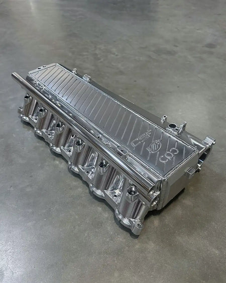 A90 Supra / BMW B58 Charge-Air Cooler Manifold - Custom Finish