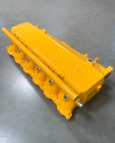 A90 Supra / BMW B58 Charge-Air Cooler Manifold - Custom Finish