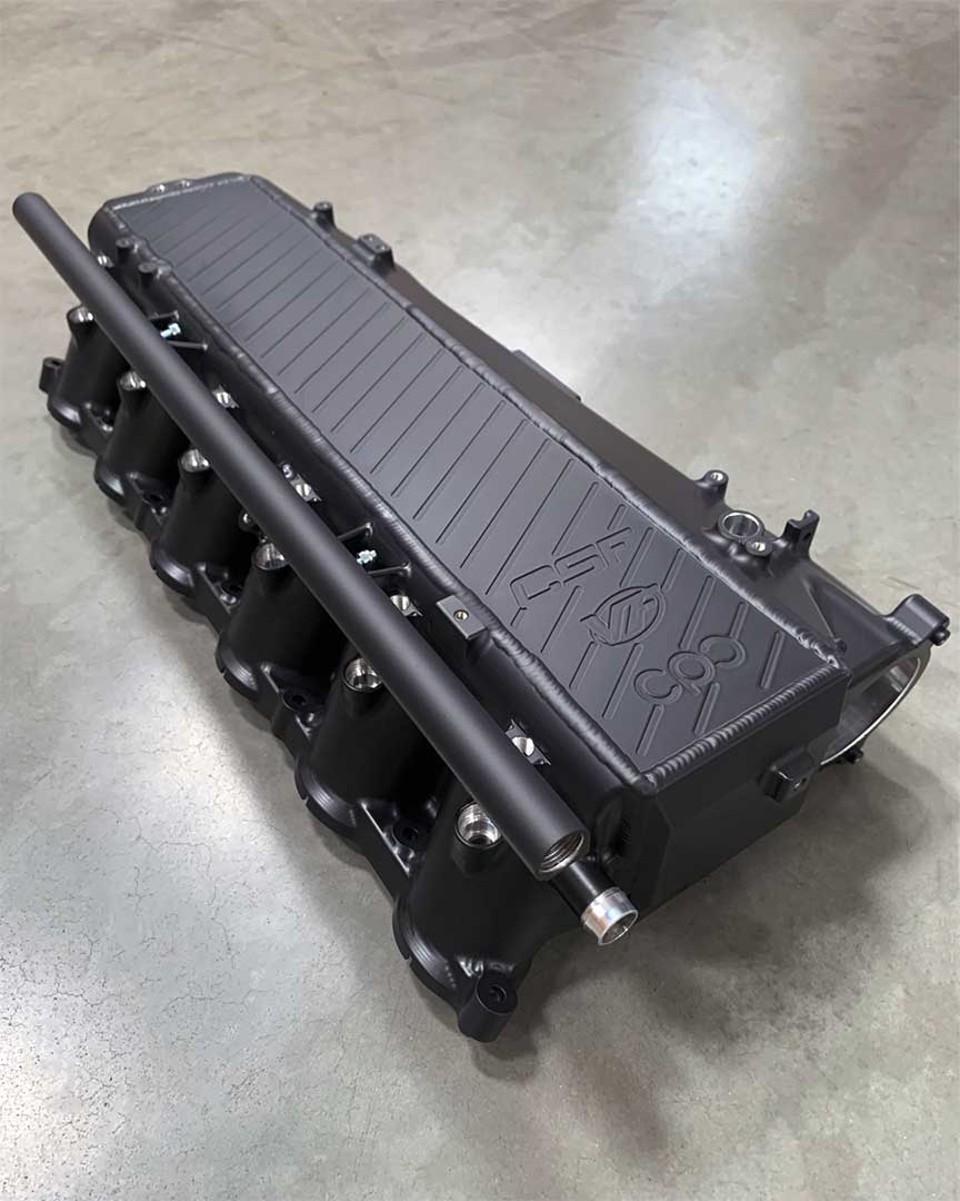 A90 Supra / BMW B58 Charge-Air Cooler Manifold - Custom Finish