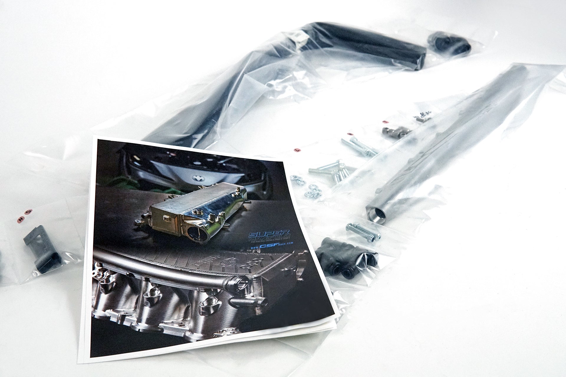A90 Supra / BMW B58 Charge-Air Cooler Manifold - Custom Finish