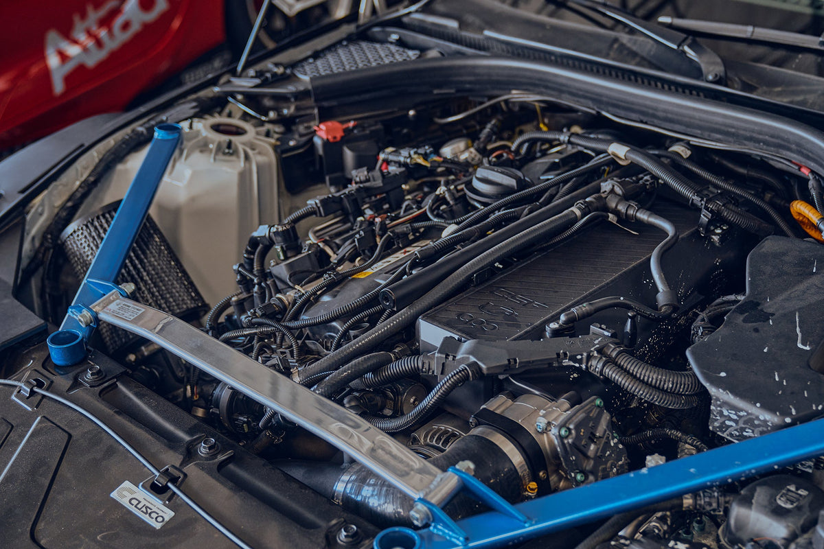 A90 Supra / BMW B58 Charge-Air Cooler Manifold - Custom Finish