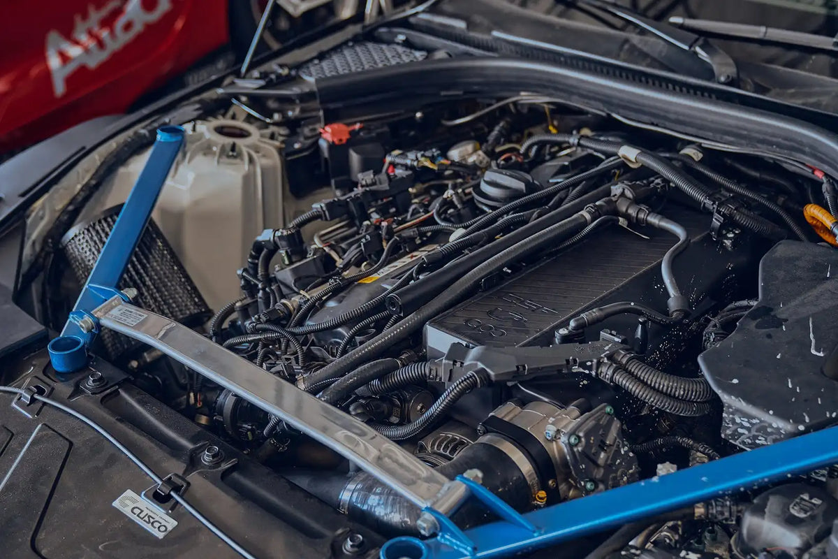 A90 Supra / BMW B58 Charge-Air Cooler Manifold - Custom Finish