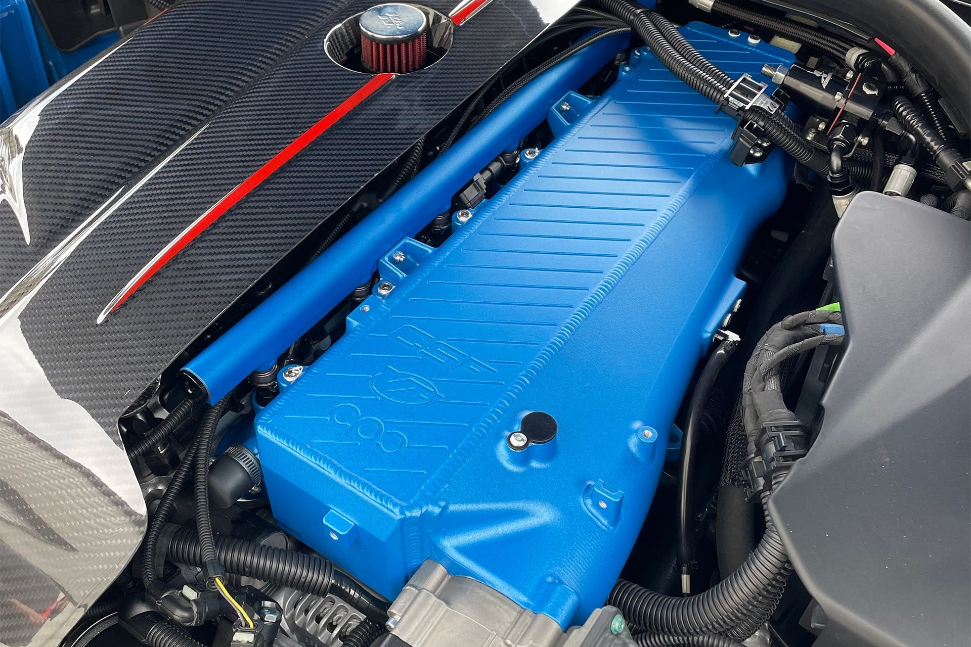 A90 Supra / BMW B58 Charge-Air Cooler Manifold - Custom Finish