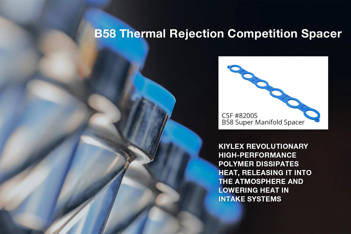 A90 Supra / BMW B58 Thermal Rejection Competition Charge-Air Manifold Spacer