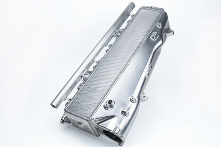A90 Supra / BMW B58 Charge-Air Cooler Manifold - Raw Billet