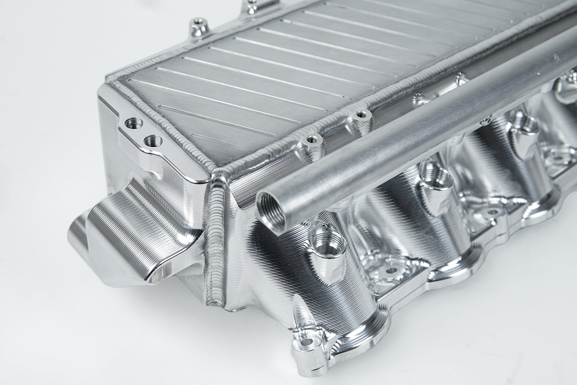 A90 Supra / BMW B58 Charge-Air Cooler Manifold - Raw Billet