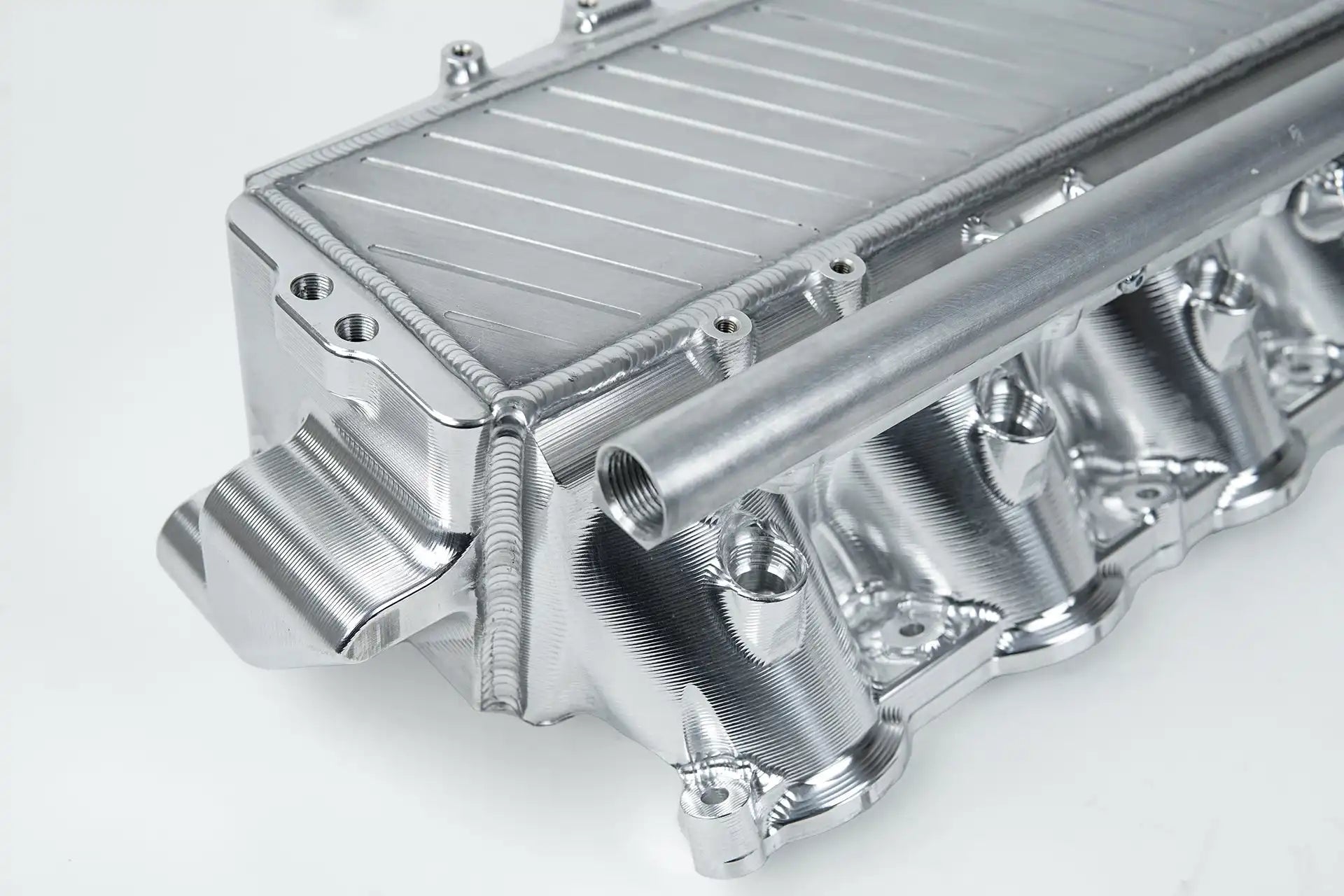A90 Supra / BMW B58 Charge-Air Cooler Manifold - Raw Billet