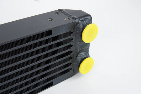 Universal Dual-Pass Oil Cooler / RS Porsche / M22 x 1.5 / 22L x 4.75H x 2.16W