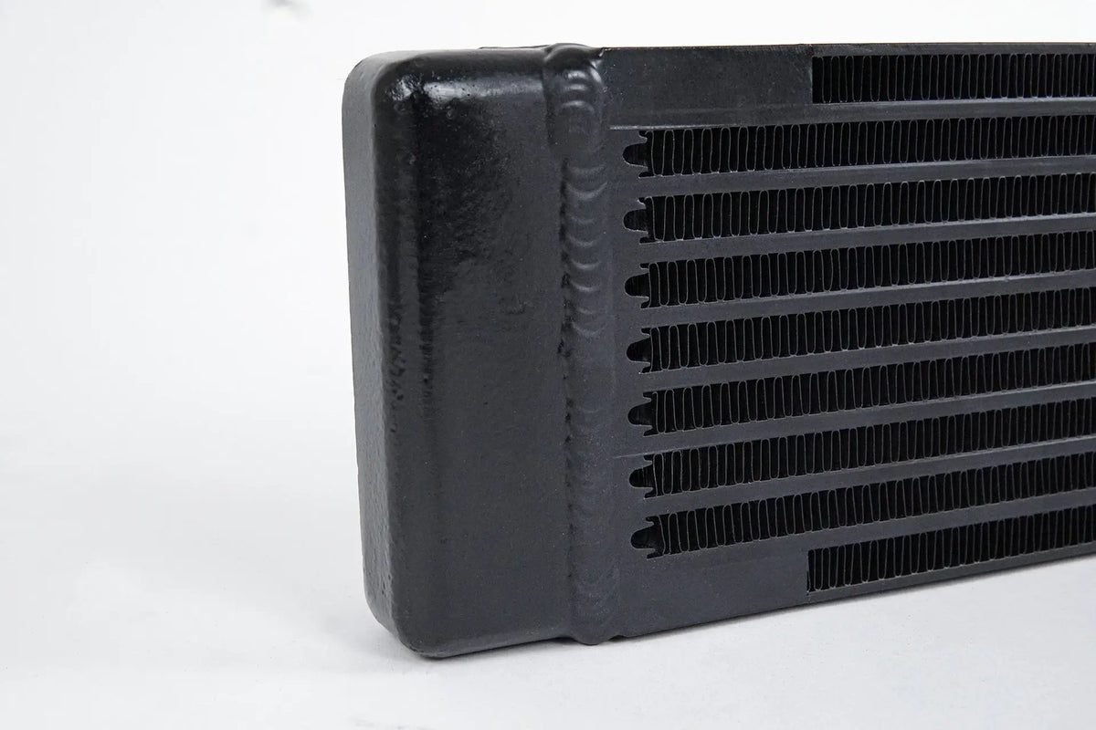 Universal Dual-Pass Oil Cooler / RS Porsche / M22 x 1.5 / 22L x 4.75H x 2.16W