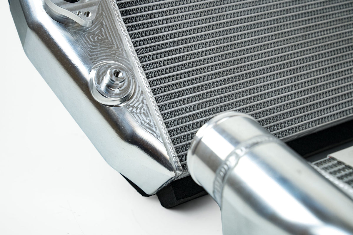 Ferrari 488 / Pista / F8 Twin Intercooler Set - Raw Billet