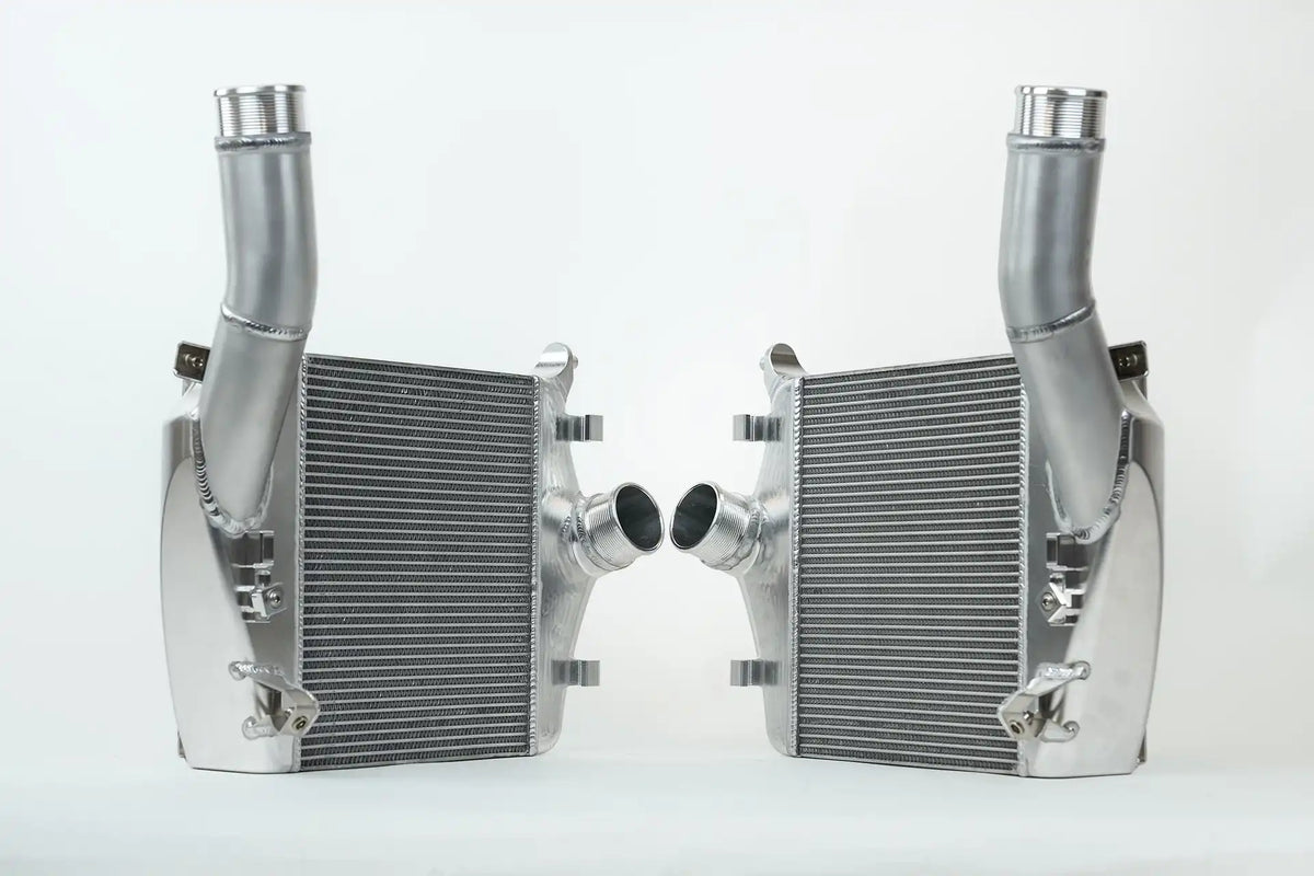 Lamborghini Urus / Audi RS Q8 Twin Intercooler Set - Raw Billet