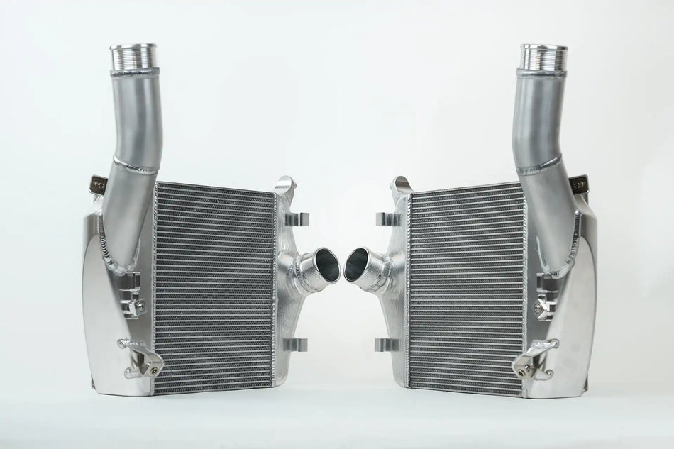 Lamborghini Urus / Audi RS Q8 Twin Intercooler Set - Raw Billet