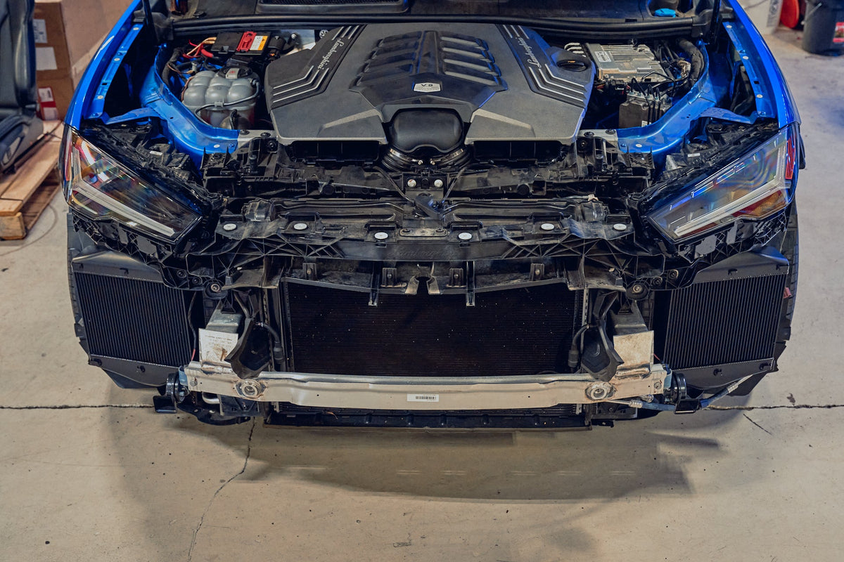 Lamborghini Urus / Audi RS Q8 Twin Intercooler Set - Thermal Dispersion Black