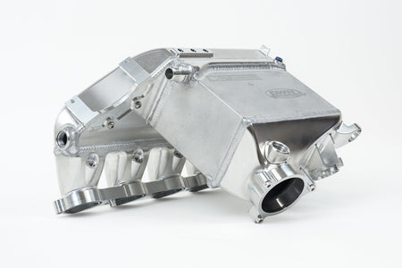 BMW S58 "Level-Up" Charge Air Cooler Manifold - Raw Billet