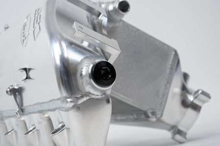 BMW S58 "Level-Up" Charge Air Cooler Manifold - Raw Billet