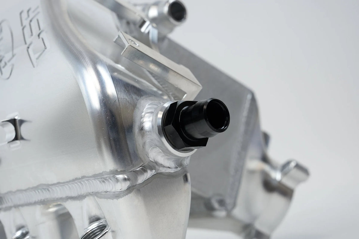 BMW S58 "Level-Up" Charge Air Cooler Manifold - Raw Billet