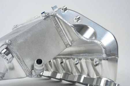 BMW S58 "Level-Up" Charge Air Cooler Manifold - Raw Billet