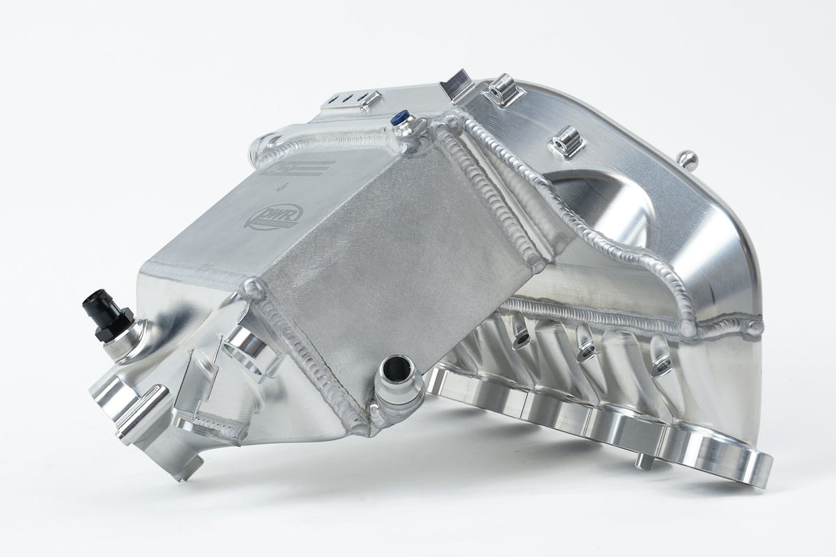 BMW S58 "Level-Up" Charge Air Cooler Manifold - Raw Billet