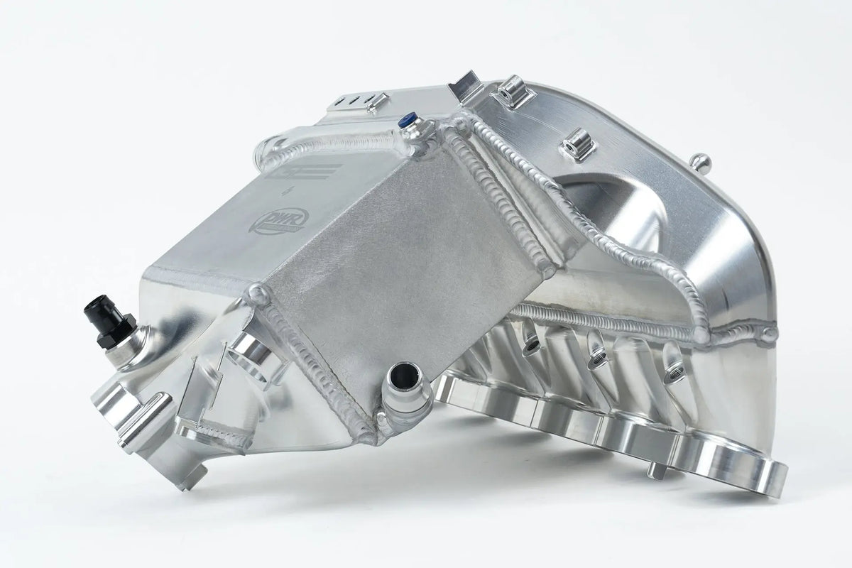 BMW S58 "Level-Up" Charge Air Cooler Manifold - Raw Billet
