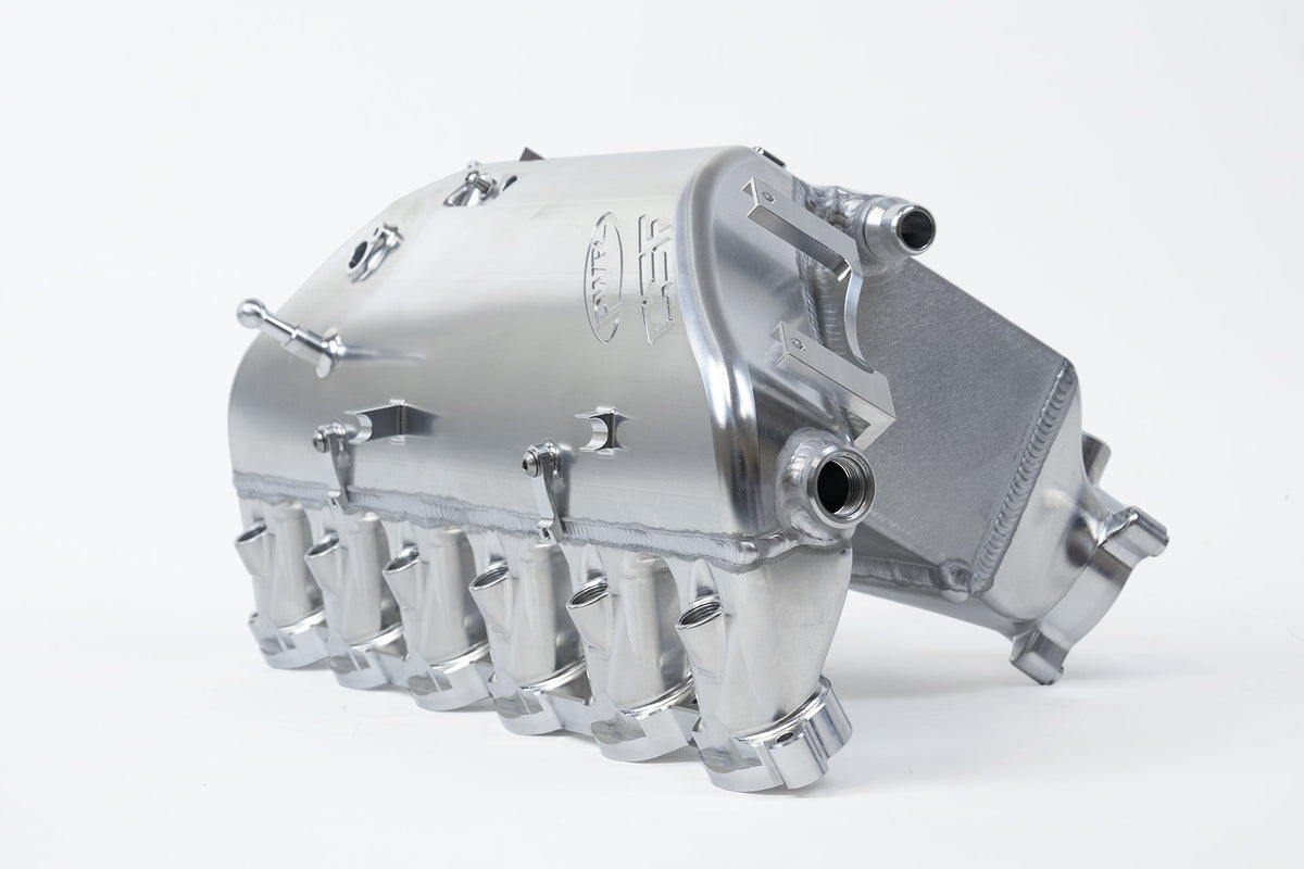 BMW S58 "Level-Up" Charge Air Cooler Manifold - Raw Billet