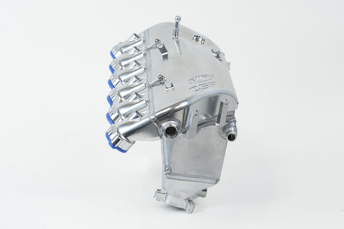 BMW S58 "Level-Up" Charge Air Cooler Manifold - Raw Billet