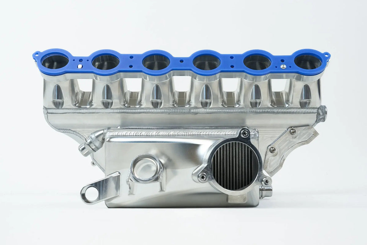 BMW S58 "Level-Up" Charge Air Cooler Manifold - Raw Billet
