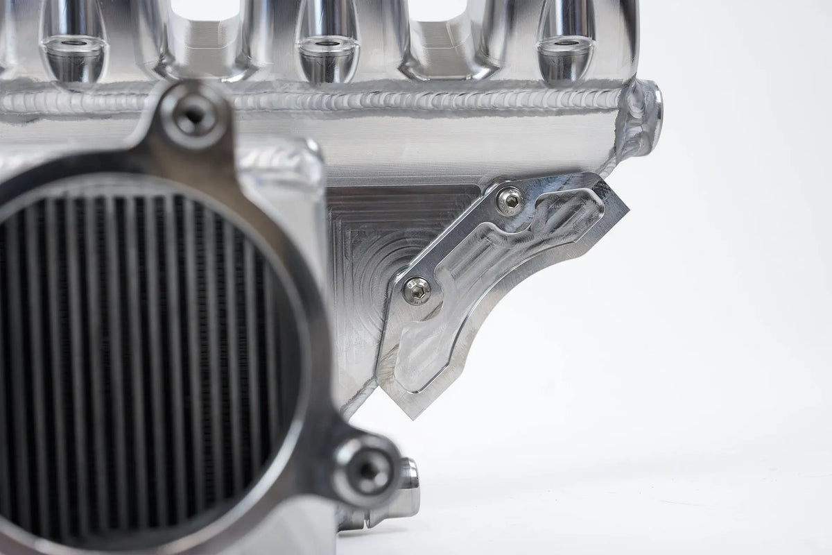 BMW S58 "Level-Up" Charge Air Cooler Manifold - Raw Billet
