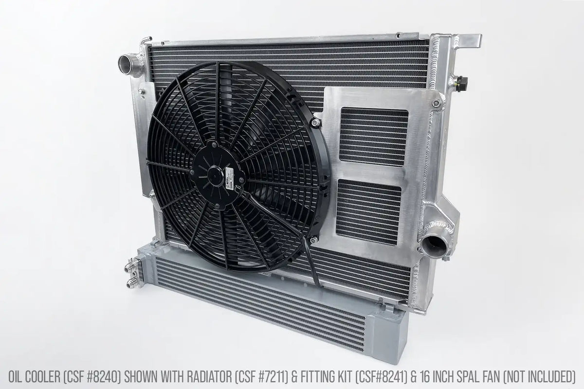BMW S54 Swap E36 Race-Spec Dual-Pass Oil Cooler