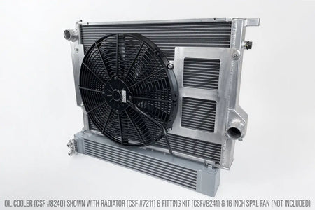 BMW S54 Swap E36 Race-Spec Dual-Pass Oil Cooler