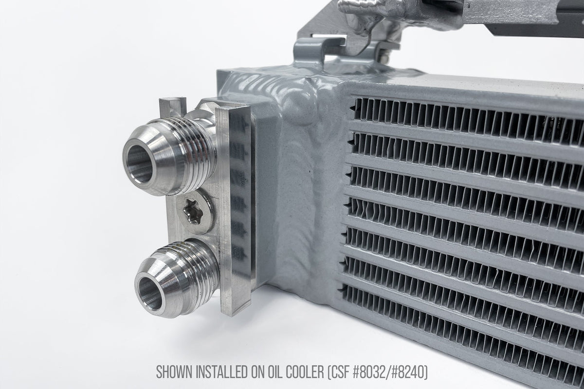 BMW S54 Swap E36 Oil Cooler -10 AN Fitting Adapter