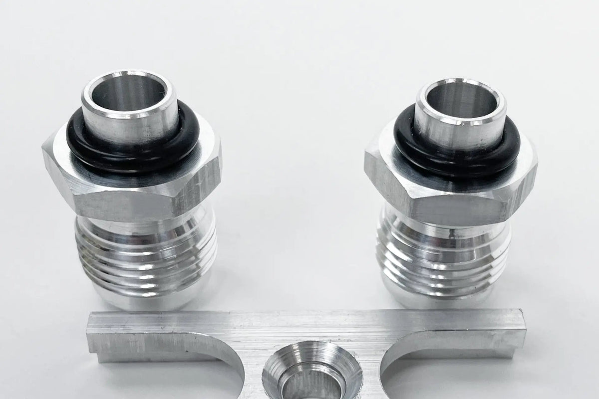 BMW S54 Swap E36 Oil Cooler -10 AN Fitting Adapter