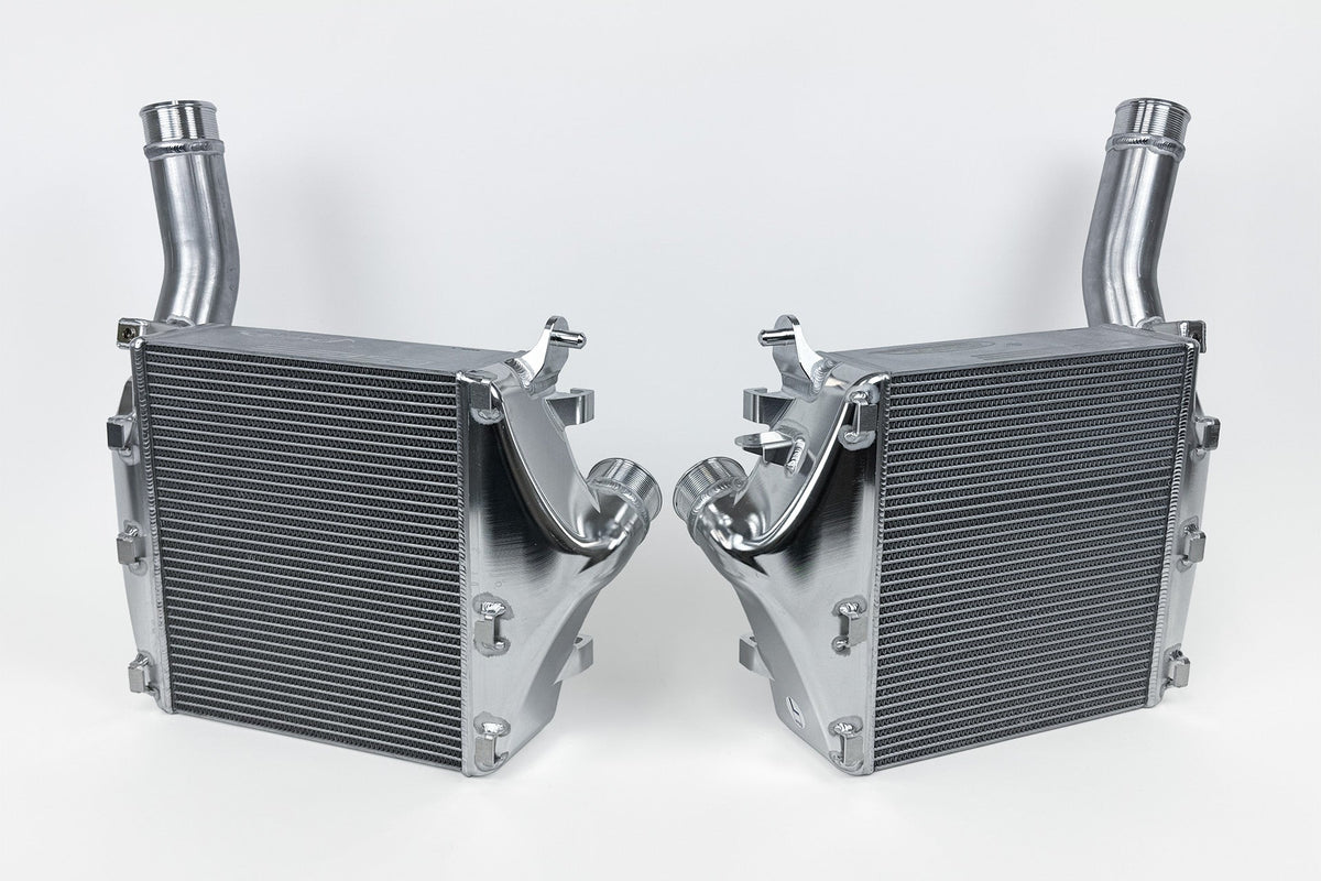 Audi SQ7 / SQ8 Twin Intercooler Set - Raw Billet