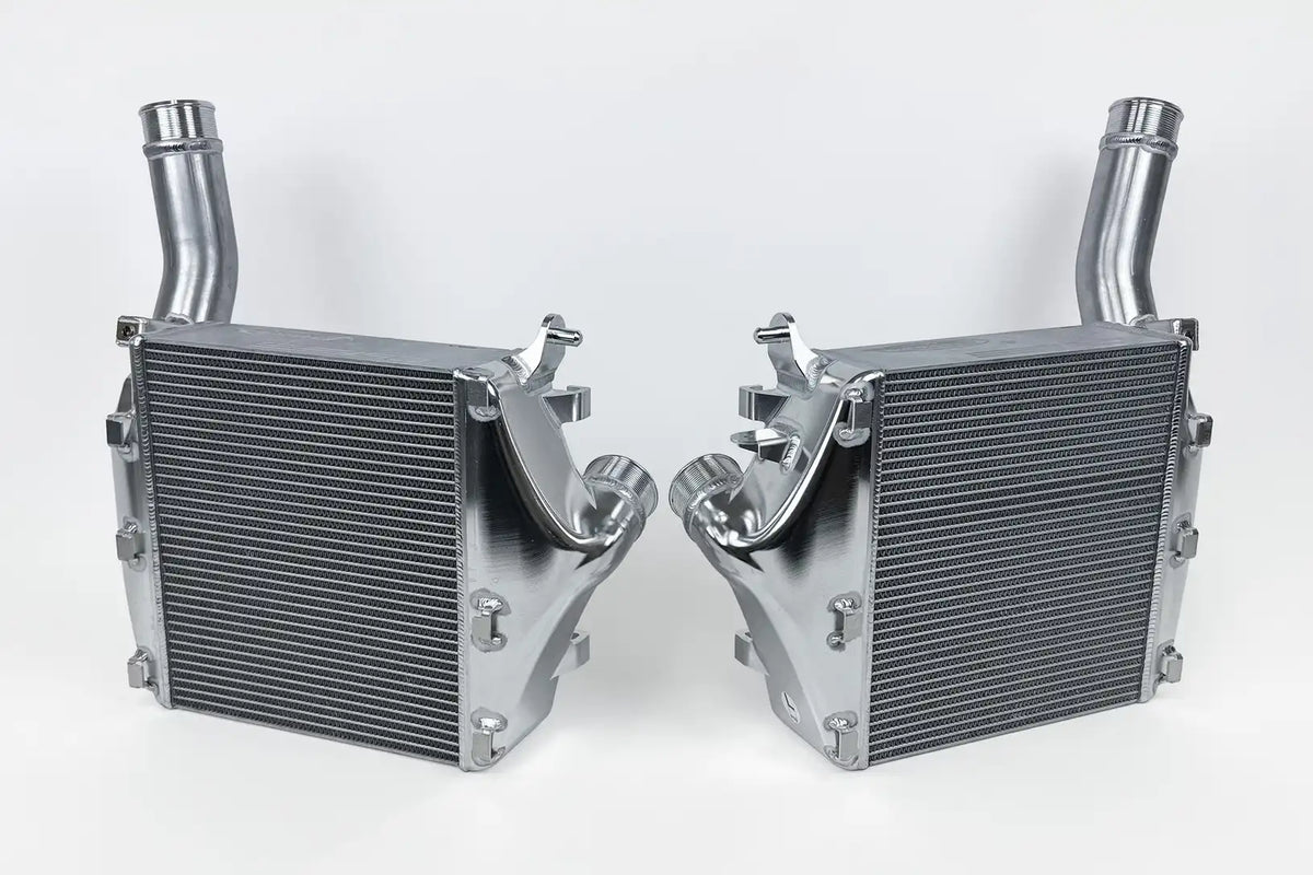 Audi SQ7 / SQ8 Twin Intercooler Set - Raw Billet