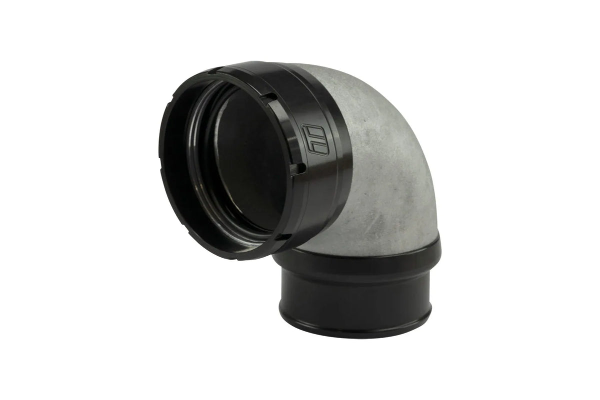 Turbosmart LockSleeve Turbo Adapter Compressor Outlet 2.50" to 90 Elbow Hose Barb 2.50" Turbocharger [TS-199-3023]