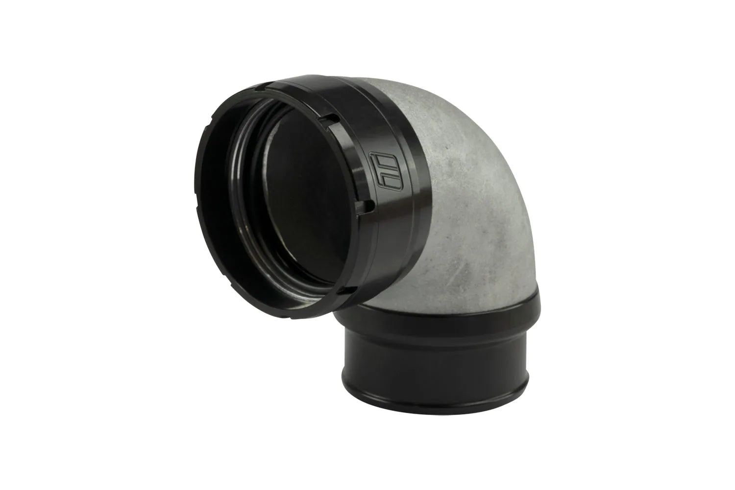 Turbosmart LockSleeve Turbo Adapter Compressor Outlet 2.50" to 90 Elbow Hose Barb 2.50" Turbocharger [TS-199-3023]