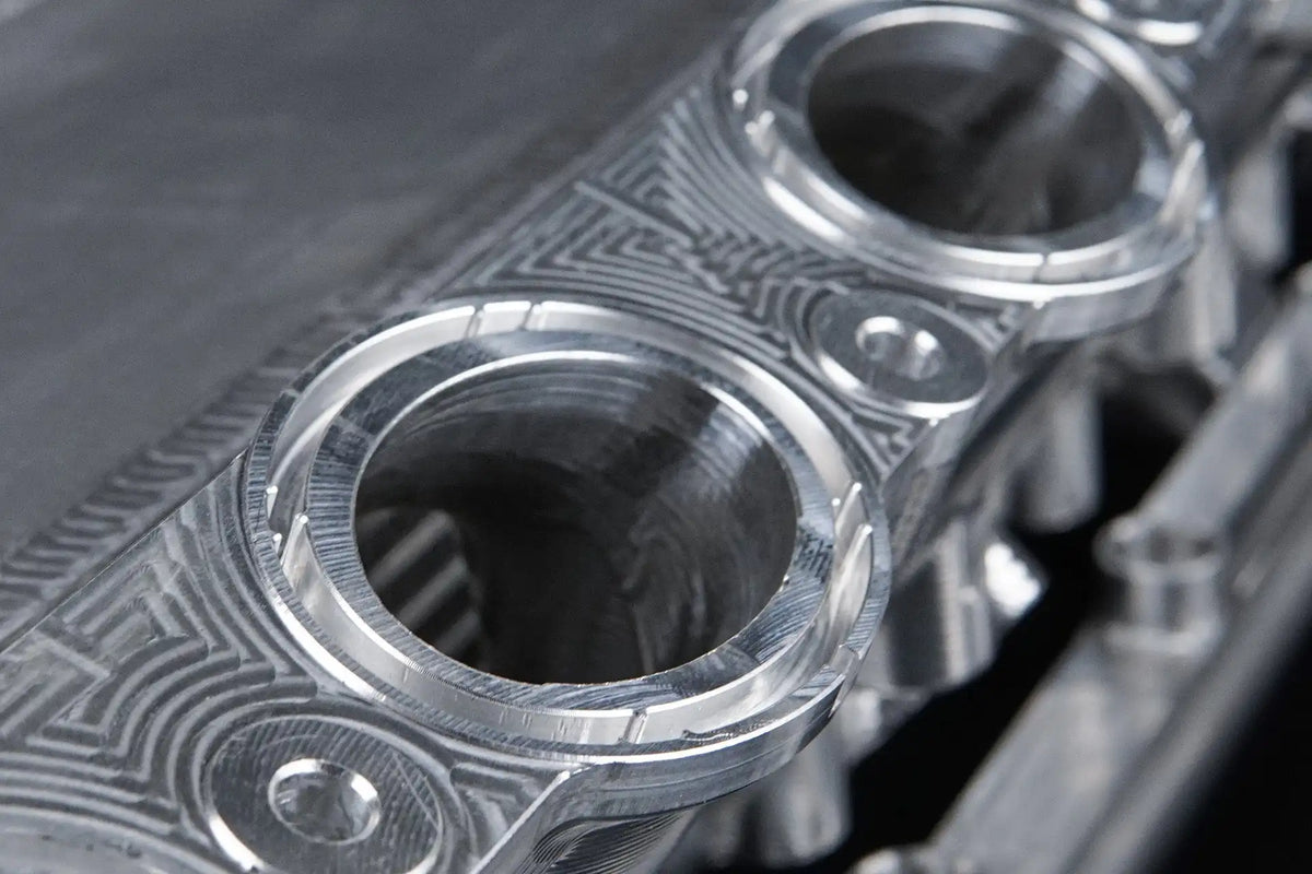 BMW Gen 1 B58 Charge Air Cooler Manifold - Raw Billet