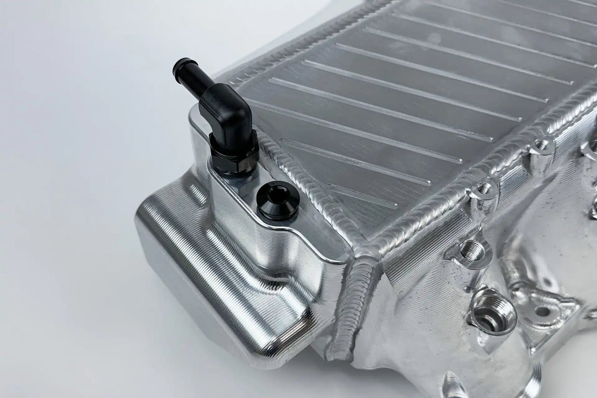 BMW Gen 1 B58 Charge Air Cooler Manifold - Raw Billet