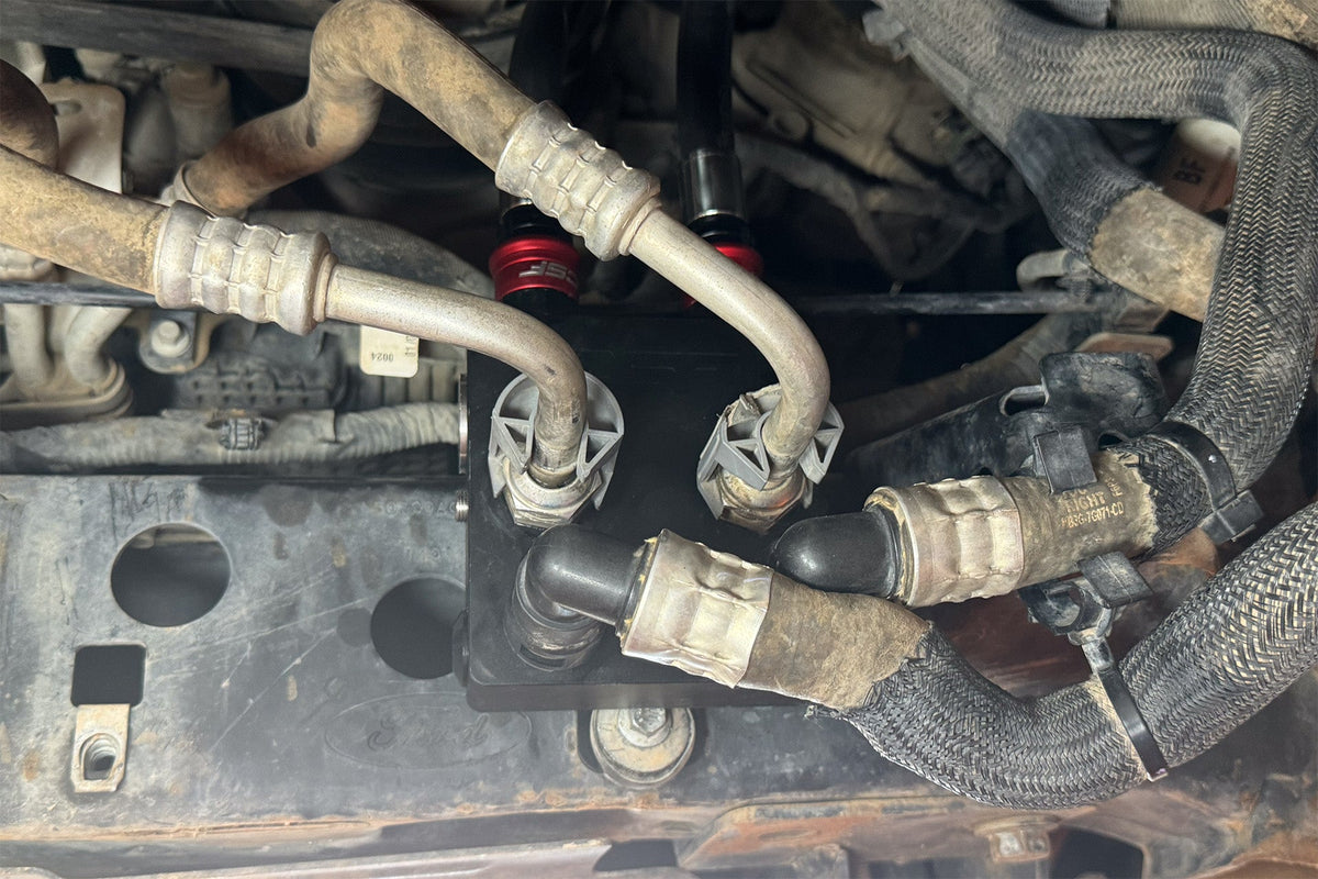 Ford Bronco 2.7L External Transmission Oil Cooler Kit