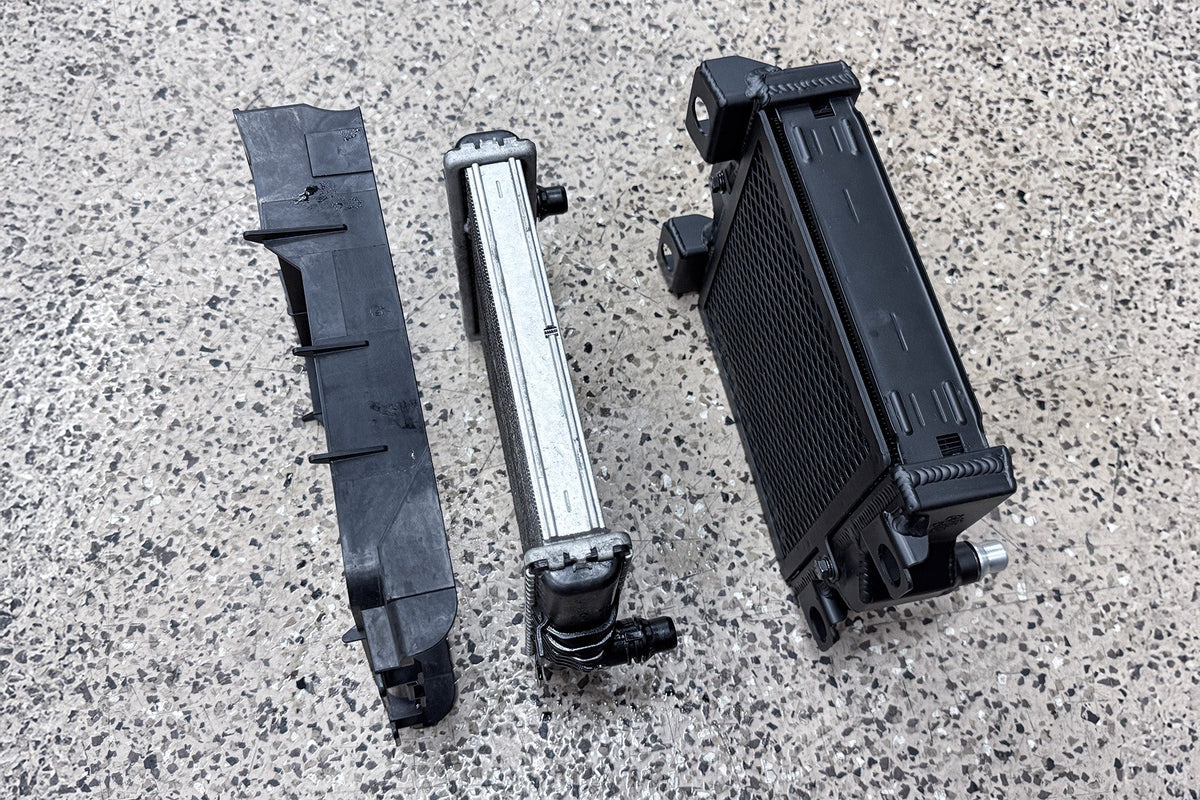 F87 M2 (N55) / F3X 340i/440i / F2X M240i High-Performance Auxiliary Radiator