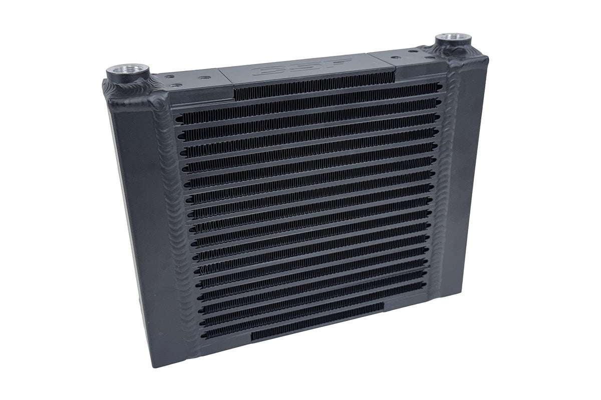 CSF Universal Large Single-Pass Oil Cooler - M22 x 1.5 - 12.0L x 9.33H x 2.16W