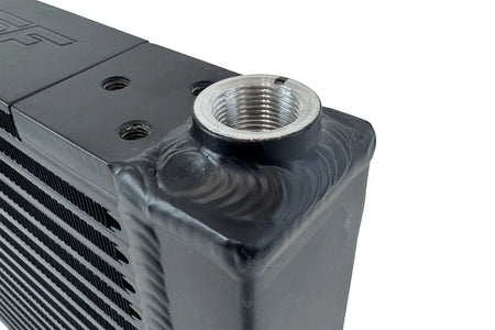 CSF Universal Large Single-Pass Oil Cooler - M22 x 1.5 - 12.0L x 9.33H x 2.16W