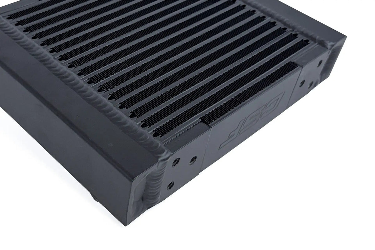 CSF Universal Large Single-Pass Oil Cooler - M22 x 1.5 - 12.0L x 9.33H x 2.16W