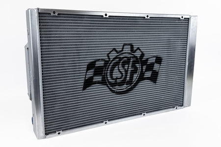 Motorsport Dual-Pass Radiator with Shroud + 14" SPAL brushless fans & harnesses