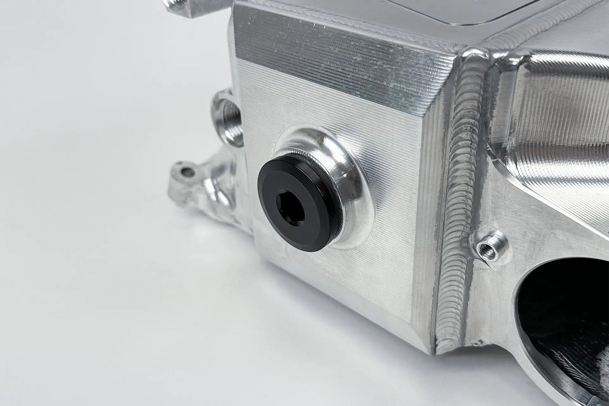 BMW Gen 2 B58 Race X Charge Air Cooler Manifold - Raw Billet
