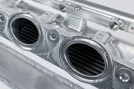 BMW Gen 2 B58 Race X Charge Air Cooler Manifold - Raw Billet