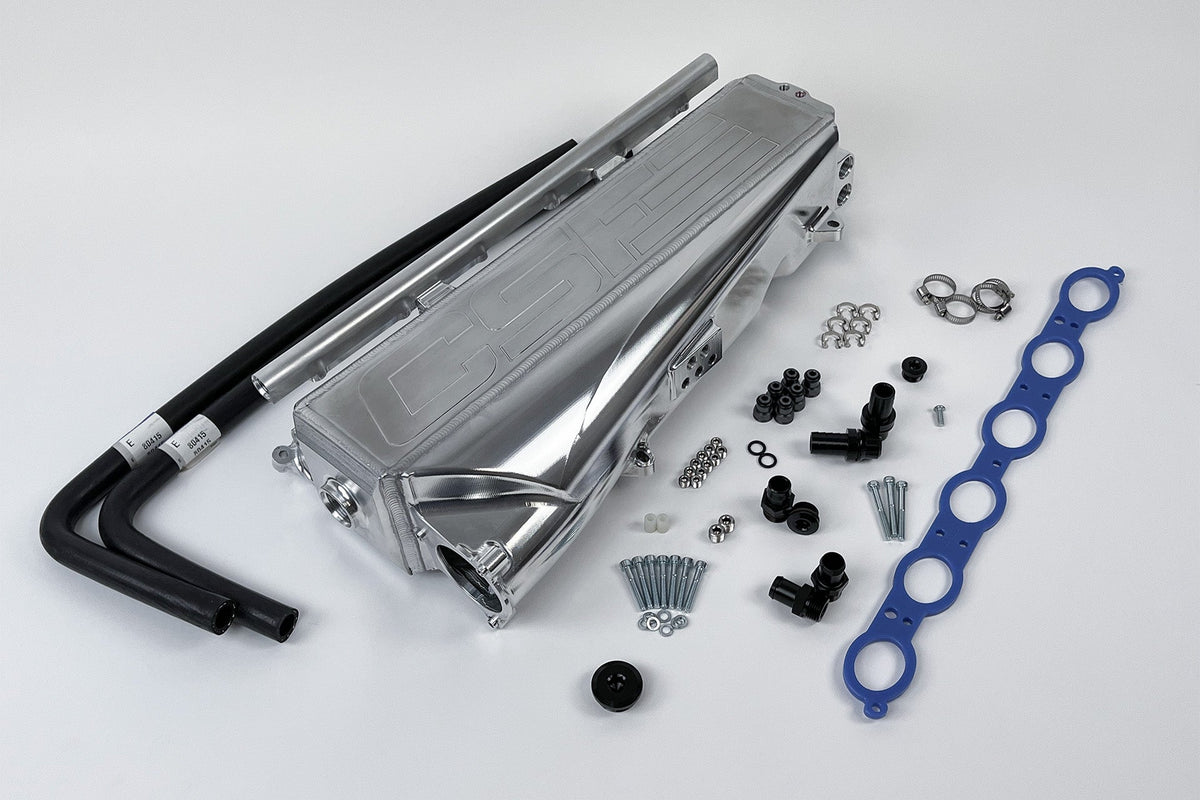 BMW Gen 2 B58 Race X Charge Air Cooler Manifold - Raw Billet