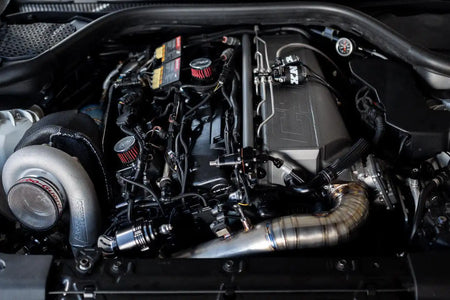 BMW Gen 2 B58 Race X Charge Air Cooler Manifold - Raw Billet
