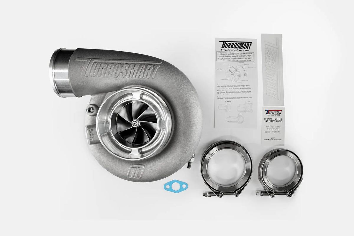 Turbosmart TS-1 Turbocharger 6870 V-Band Reverse Rotation 0.96AR Externally Wastegated